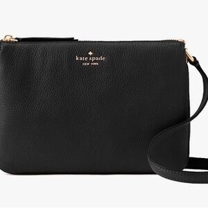 Kate Spade Black Leather Crossbody Bag